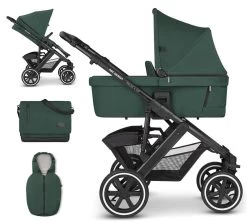 ABC Design Kombi-Kinderwagen Salsa 4 Air In Grün