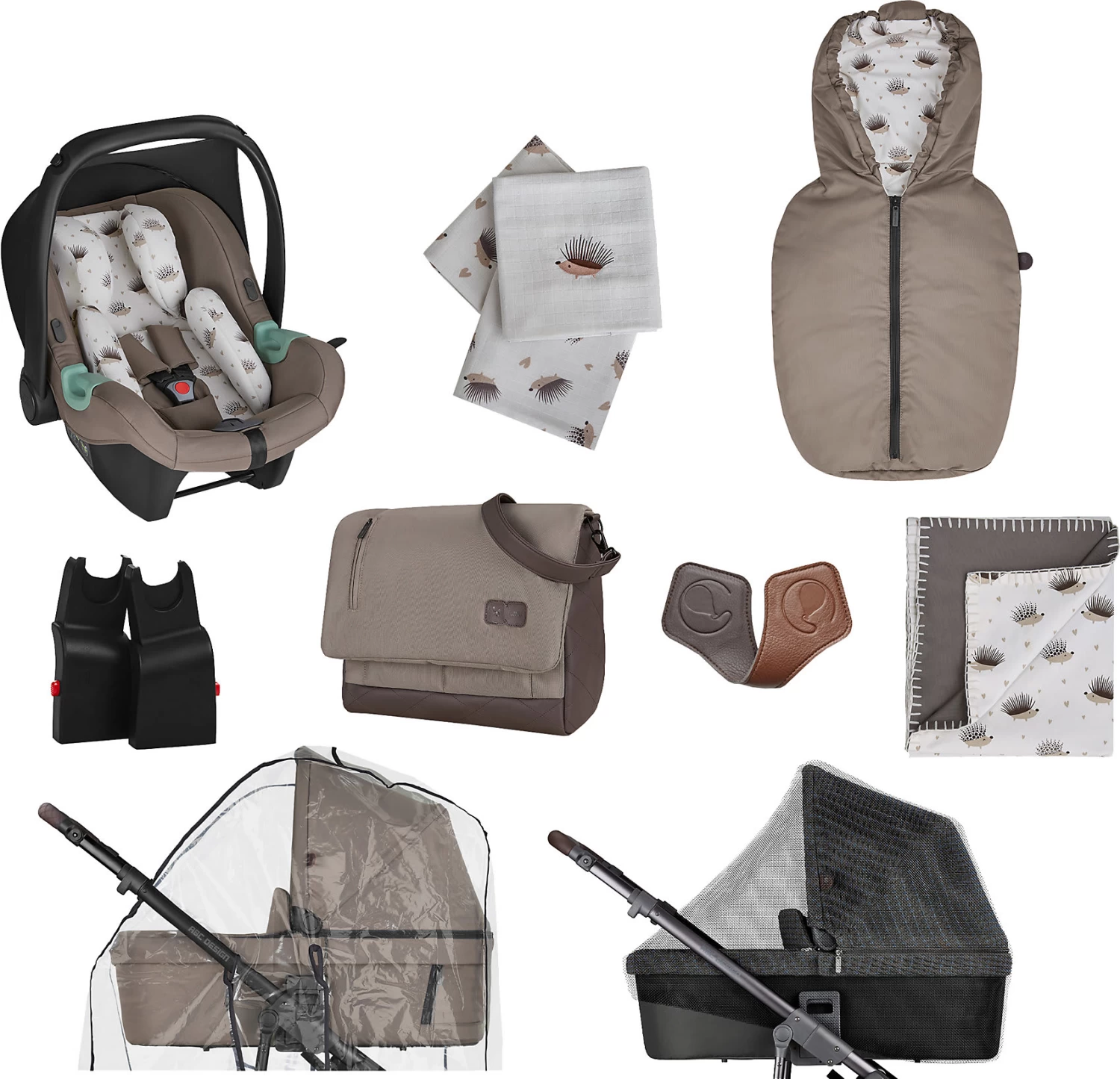 ABC Design Kombikinderwagen Salsa 4 Air - Starter Set Cream â Bild 3