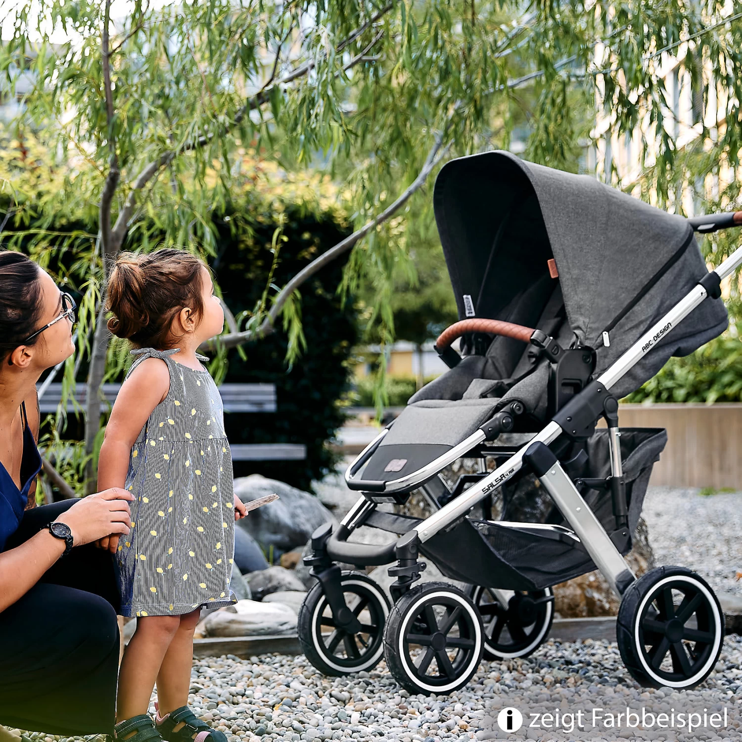 ABC Design Kombikinderwagen Salsa 4 Air - Starter Set Cream â Bild 6