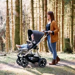 ABC Design Kombikinderwagen Samba Asphalt