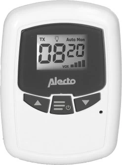 Alecto DBX-80BU - Zusätzliches Babygerät Für Das DBX-80, Weiß/anthrazit