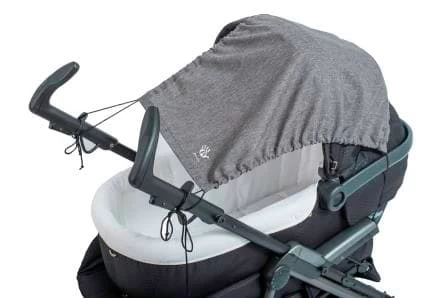 Sonnensegel Lifeline Mit UV Schutz Für Kinderwagen/Buggy In Beige – Bild 2