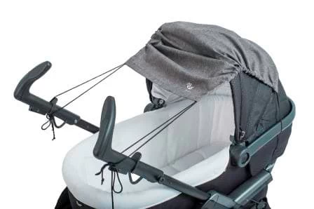 Sonnensegel Lifeline Mit UV Schutz Für Kinderwagen/Buggy In Beige – Bild 3
