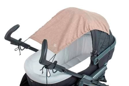 Sonnensegel Lifeline Mit UV Schutz Für Kinderwagen/Buggy In Beige