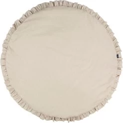 Alvi Krabbeldecke Rund Woven Volant Starfant