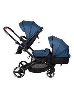 Kombikinderwagen "Twinner" In Dunkelblau