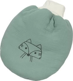 Strampelsäckchen Leicht Wattiert, Musselin, Fuchs