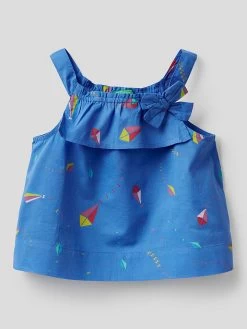Benetton Top In Blau