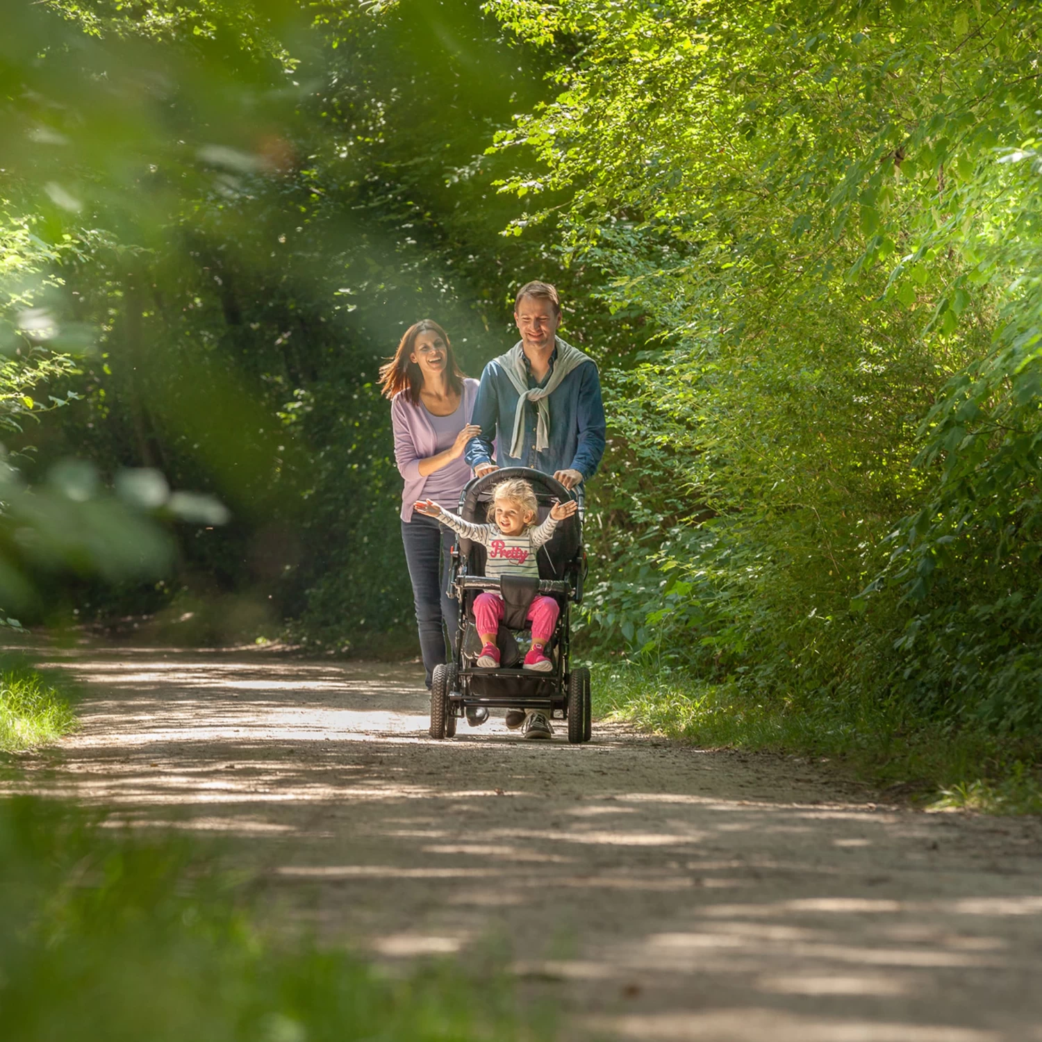 10tlg. Set: Kombi Kinderwagen "Milano" In Schwarz/Gemustert â Bild 10
