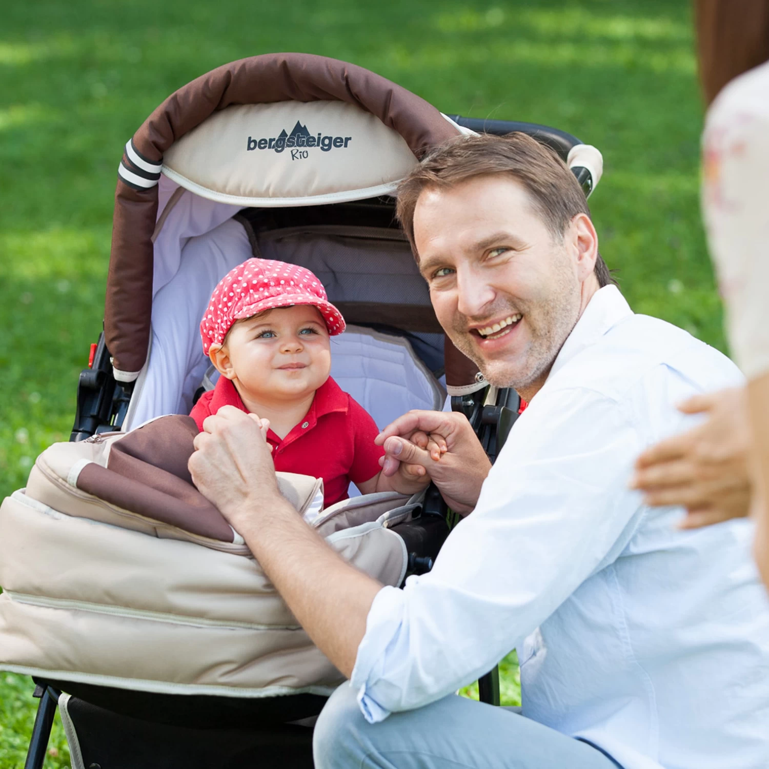 10tlg. Set: Kombi Kinderwagen "Rio" In Schwarz/Weiß – Bild 9