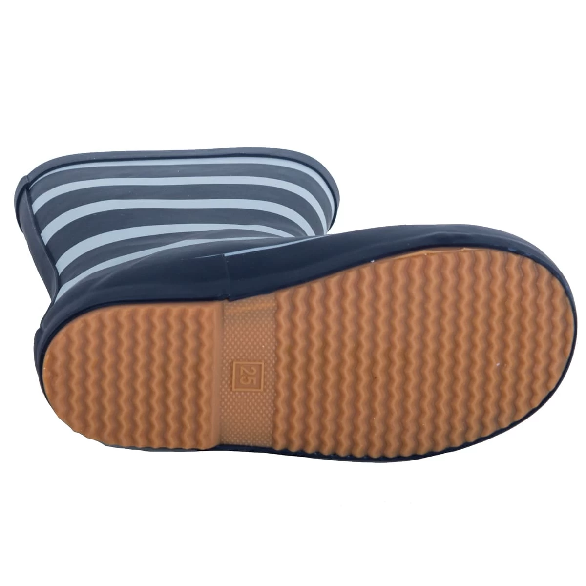 Gummistiefel "Naturkautschuck" In Blockstreifen â Bild 5