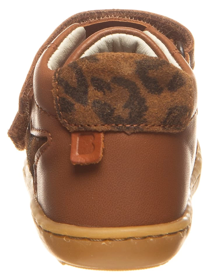 Leder-Sneakers In Hellbraun â Bild 3