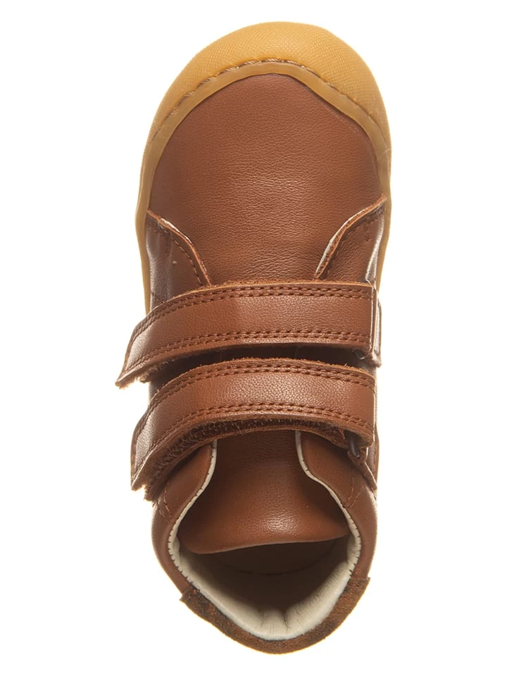 Leder-Sneakers In Hellbraun â Bild 4