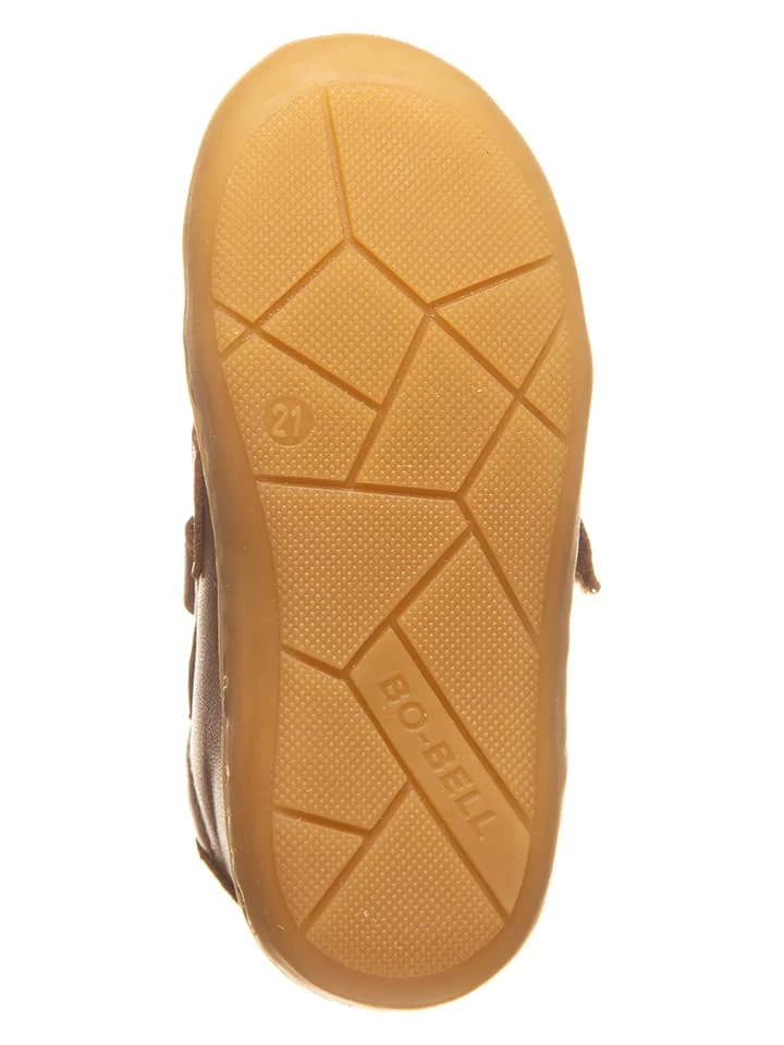 Leder-Sneakers In Hellbraun â Bild 5