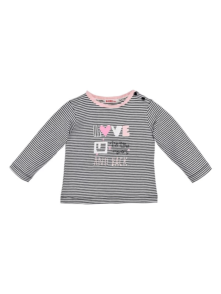 Longsleeve "Love" In Schwarz