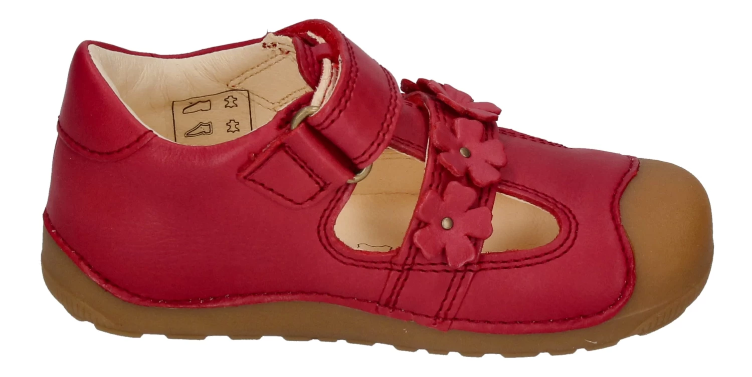 Bundgaard Lauflernschuhe Petit Summer Flower In Rot – Bild 4
