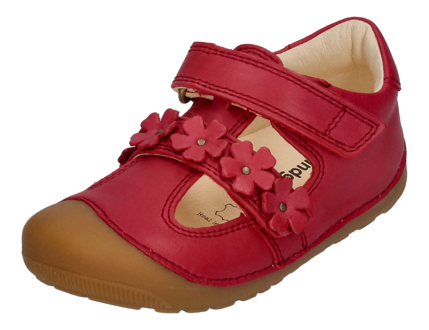 Bundgaard Lauflernschuhe Petit Summer Flower In Rot