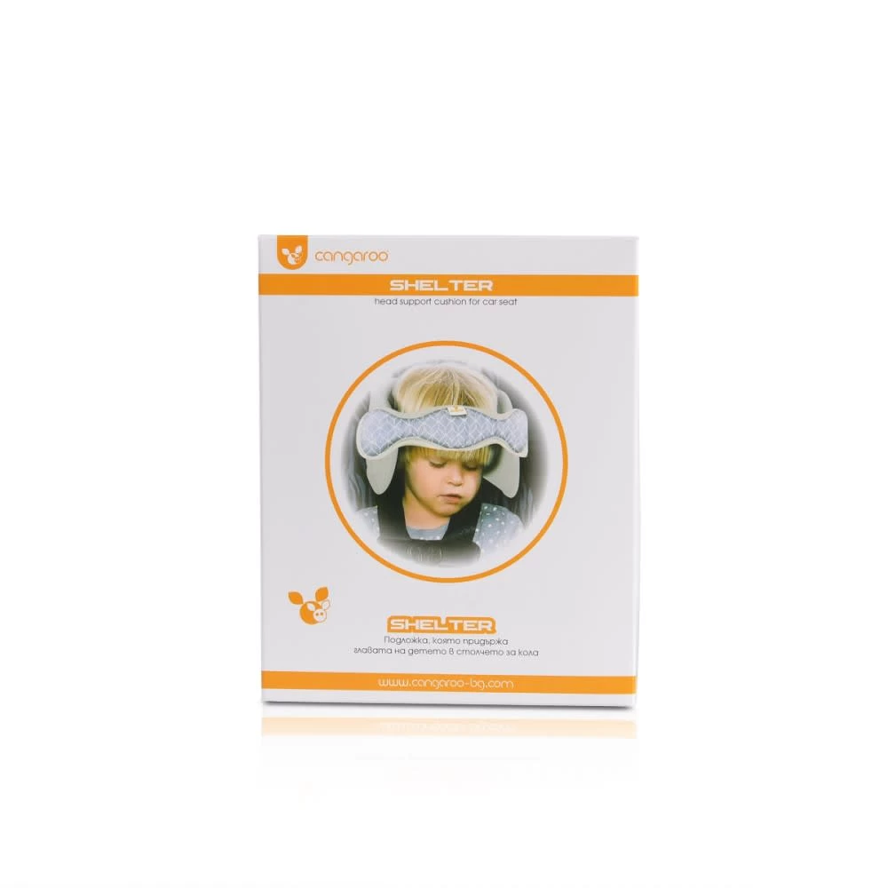 Kindersitz-Kopfstütze Shelter In Grau – Bild 2