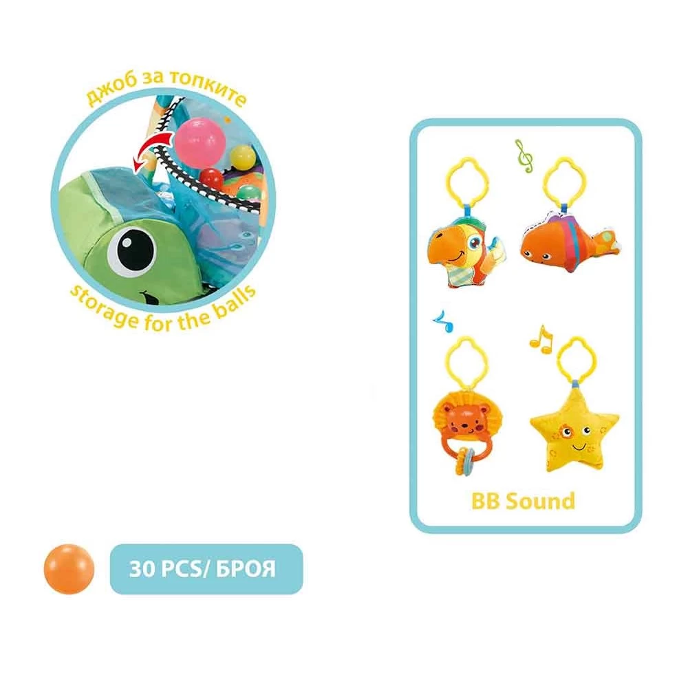 Spielbogen Sea Turtle In Blau â Bild 3