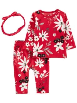 Carter's™ 3tlg. Outfit In Rot