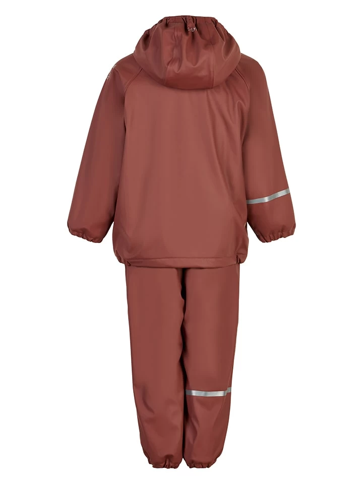 CeLaVi 2tlg. Regenoutfit In Hellbraun – Bild 2