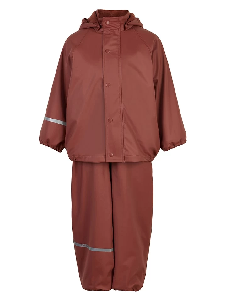 CeLaVi 2tlg. Regenoutfit In Hellbraun