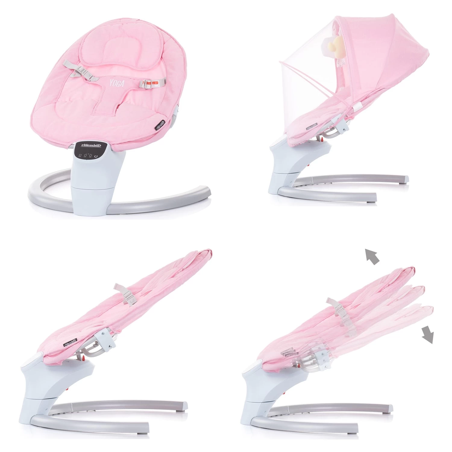 Elektrische Babywippe Yoga In Rosa â Bild 4