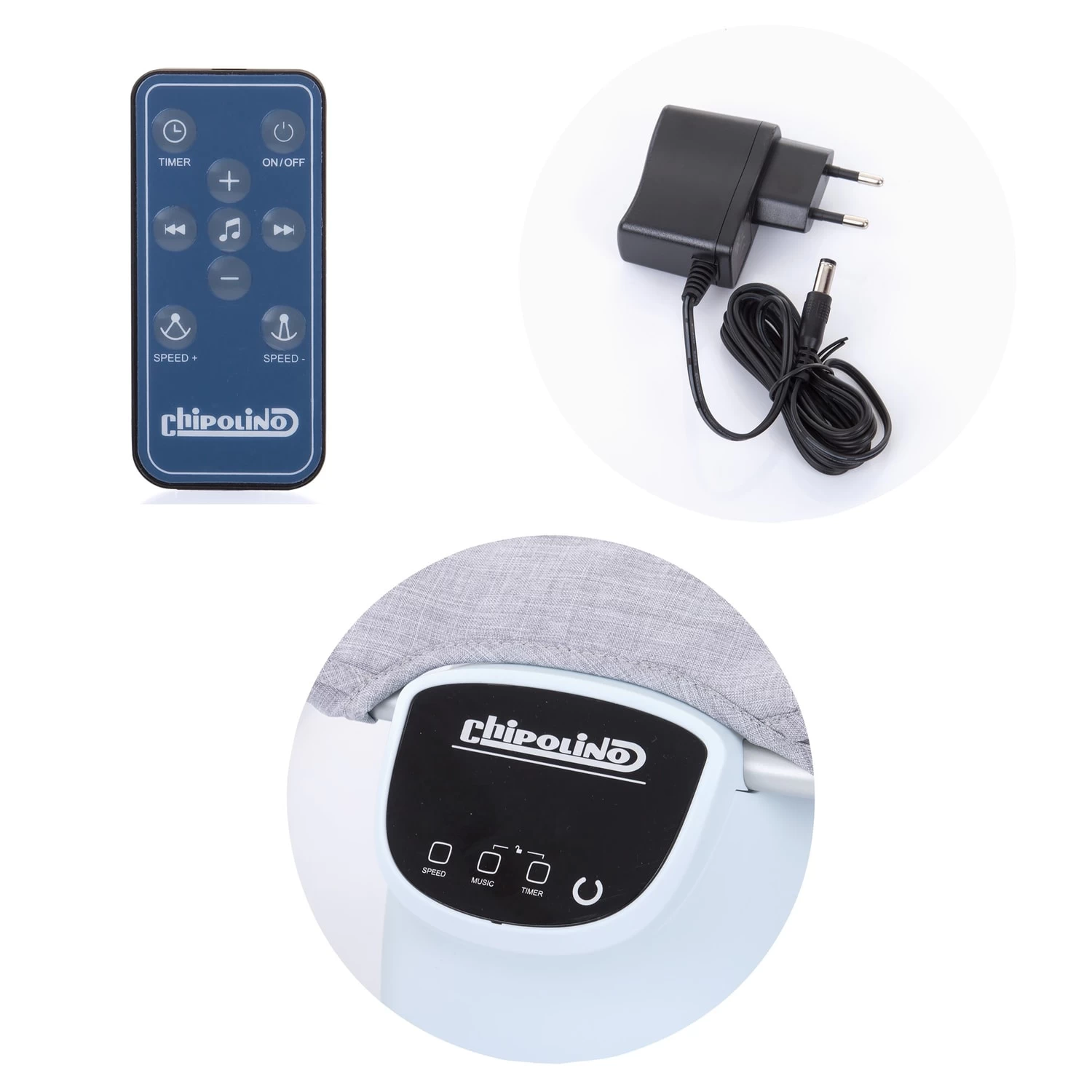 Elektrische Babywippe Yoga In Rosa â Bild 5