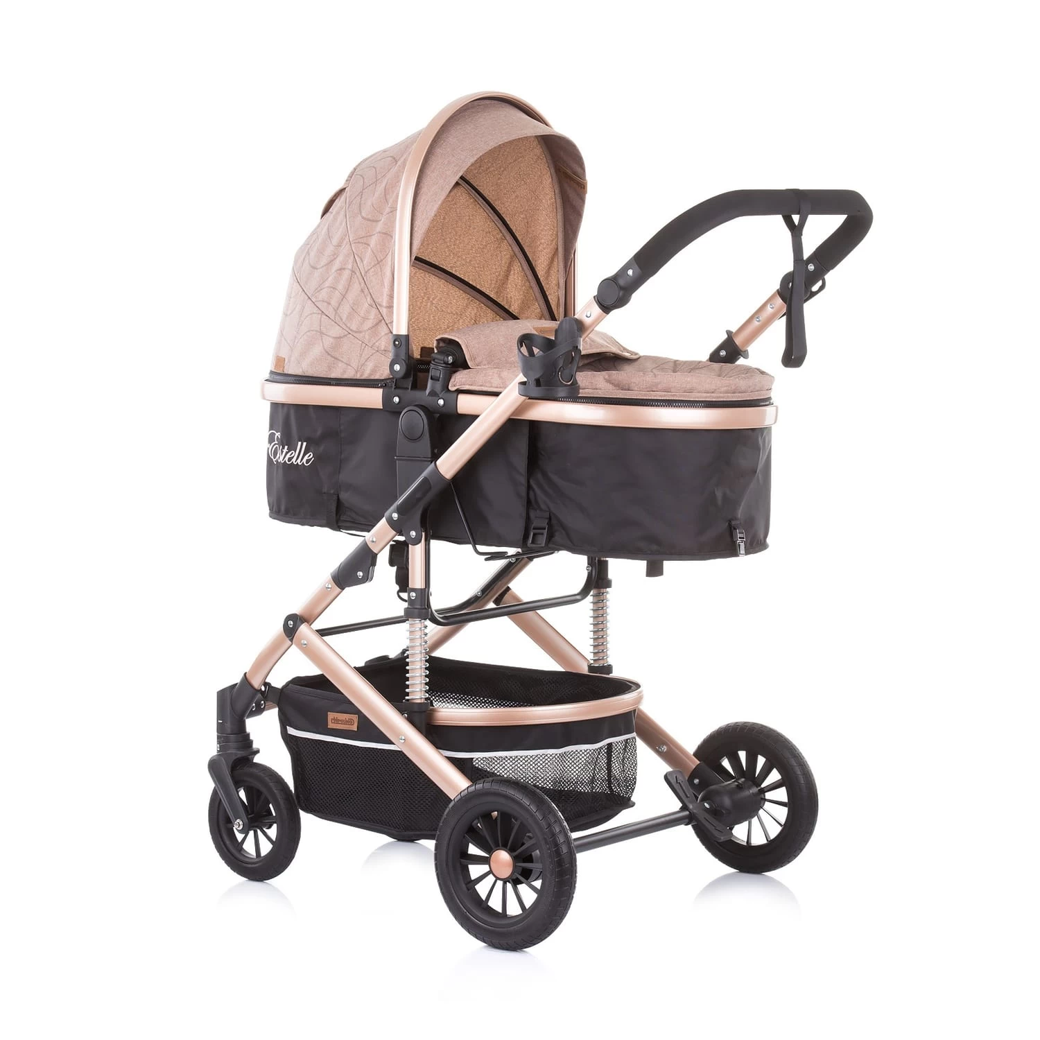 Kombikinderwagen 2 In 1 Estelle In Braun â Bild 2