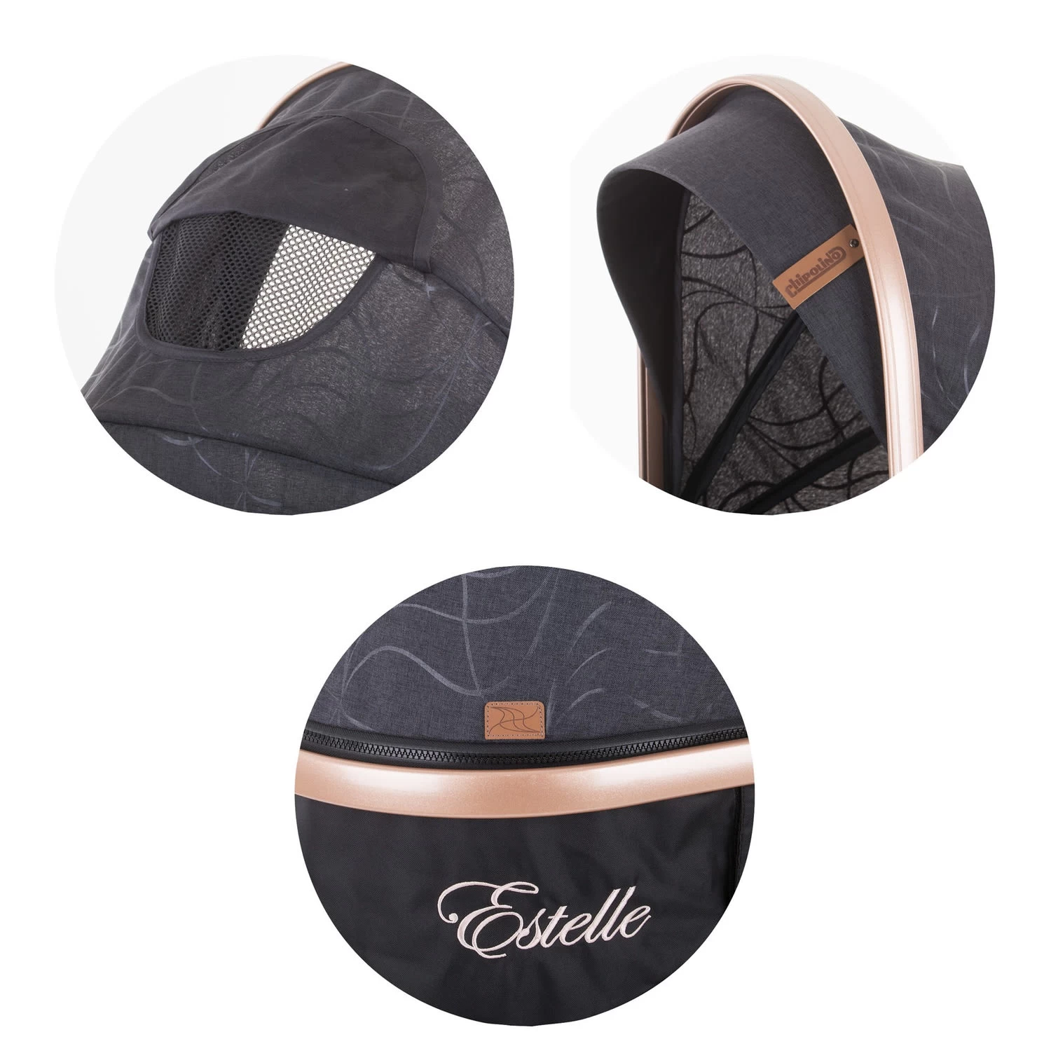 Kombikinderwagen 2 In 1 Estelle In Braun â Bild 5