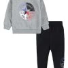 Converse 2tlg. Outfit In Grau/ Schwarz