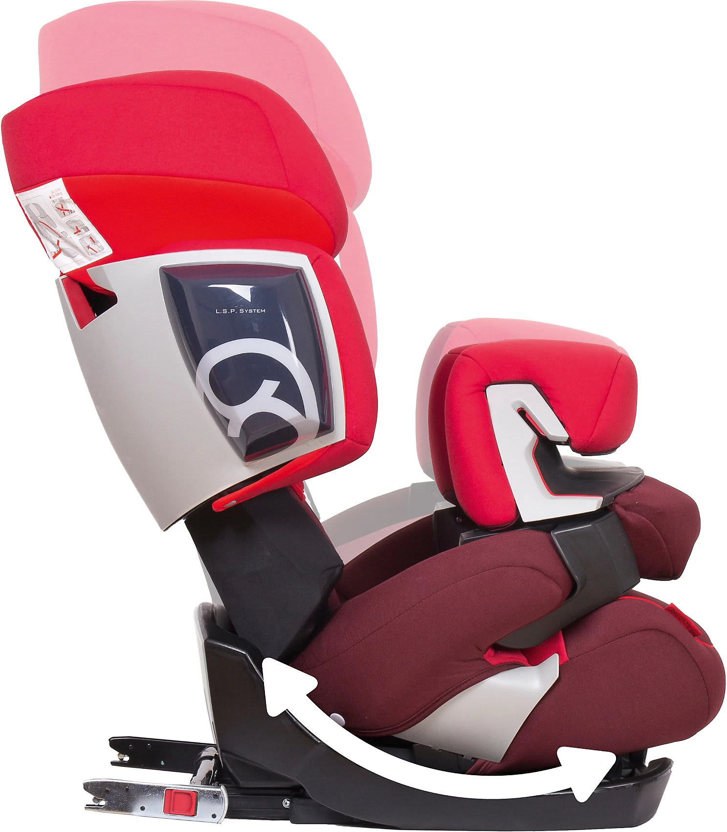 CYBEX Auto-Kindersitz Pallas 2-Fix, Silver-Line, Grey Rabbit â Bild 3