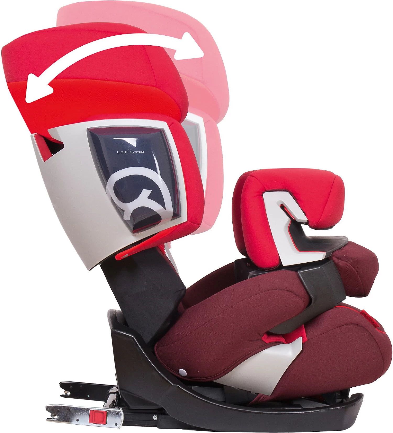 CYBEX Auto-Kindersitz Pallas 2-Fix, Silver-Line, Grey Rabbit â Bild 4