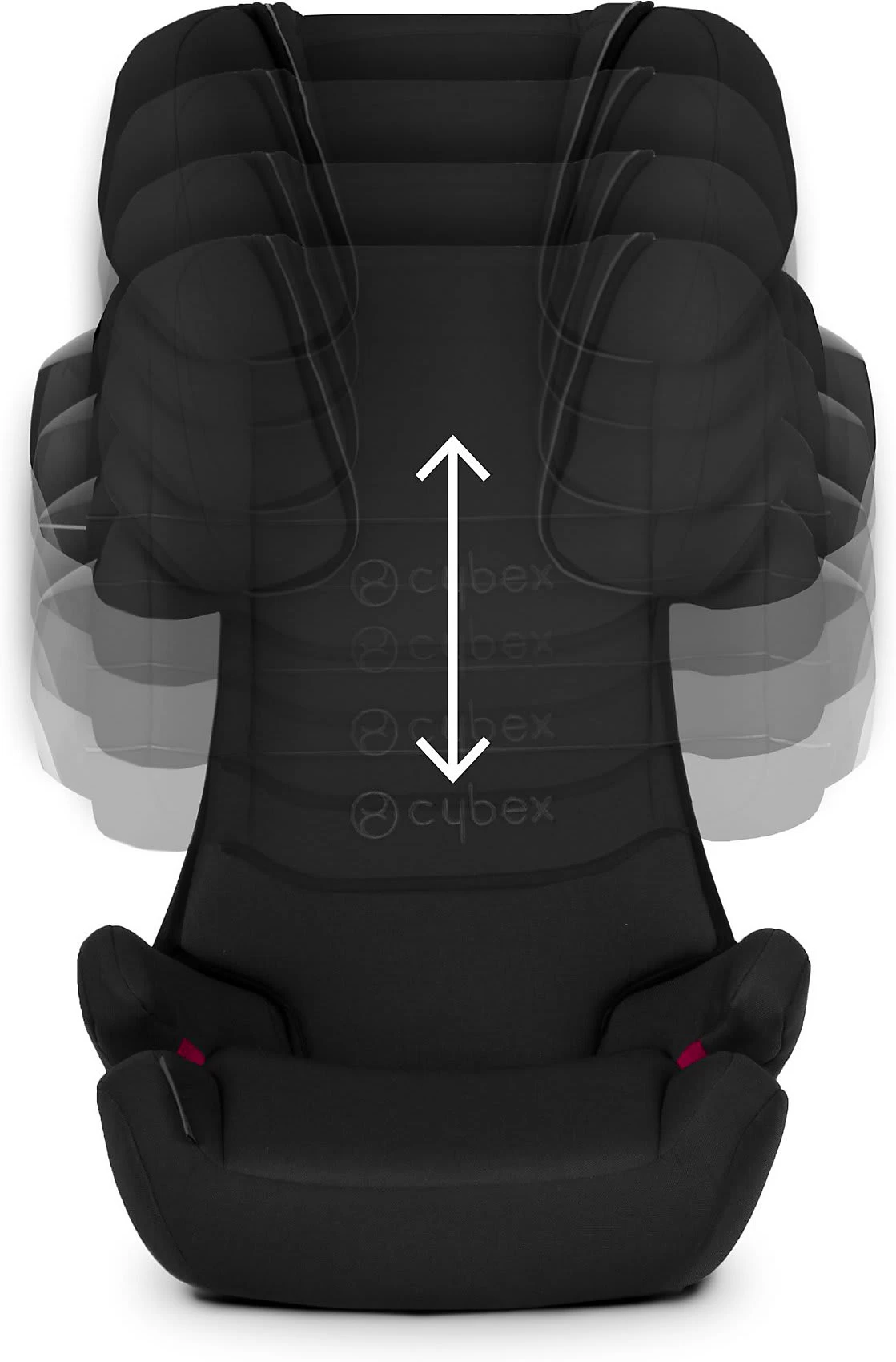 CYBEX Auto-Kindersitz Solution X2-Fix, Silver-Line, Purple Rain â Bild 3