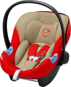 CYBEX Babyschale ATON M I-Size, Autumn Gold/ Burnt Red