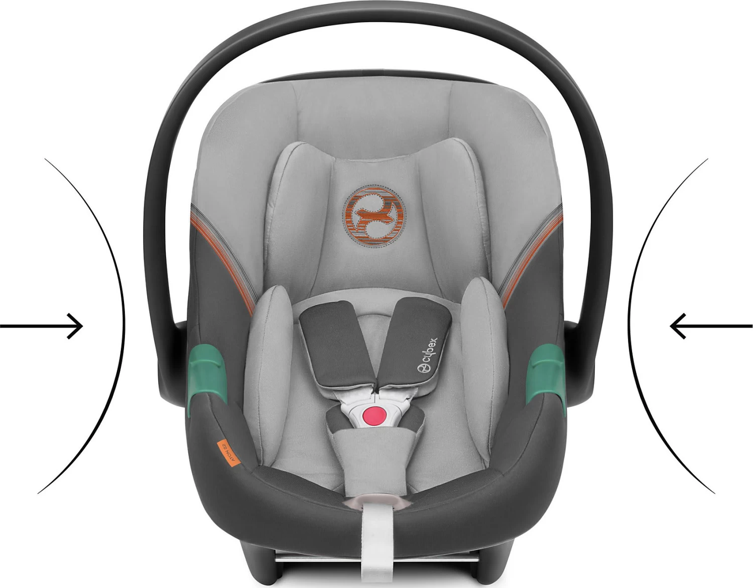 CYBEX Babyschale ATON S2 I-Size, Lava Grey â Bild 3