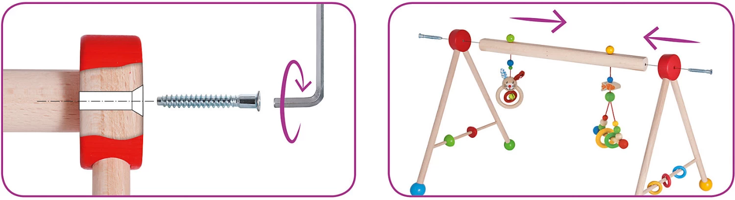 Eichhorn Baby Spielbogen â Bild 5