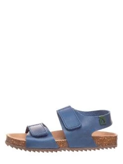 El Naturalista Leder-Sandalen In Dunkelblau