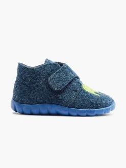 Elefanten Hausschuh Fabian Blau