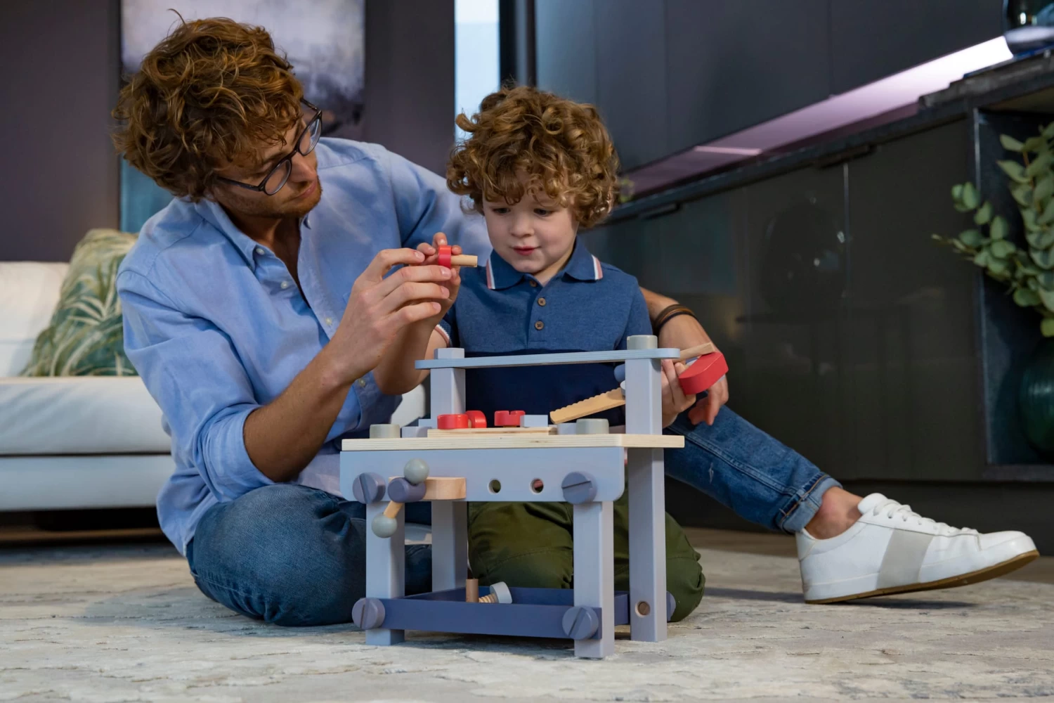 EverEarth Werkbank Mit Zubehör - Pastell – Bild 4