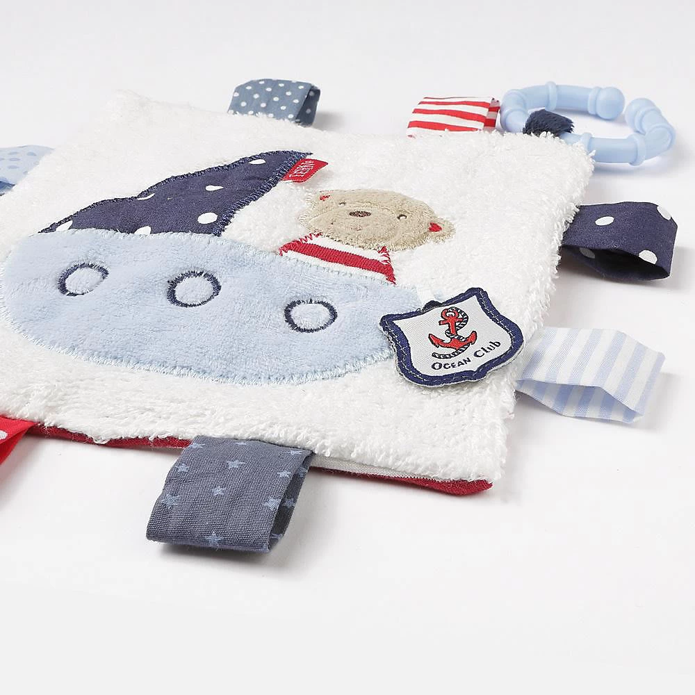 Fehn Knistertuch Teddy Mit Ring – Bild 6