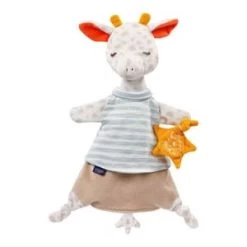 Fehn Schmusetuch-Handpuppe Giraffe Gute Nacht In Mehrfarbig