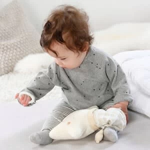 Fehn Spieluhr Stern Baby Love 22cm In Beige – Bild 3