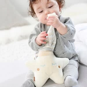 Fehn Spieluhr Stern Baby Love 22cm In Beige – Bild 4