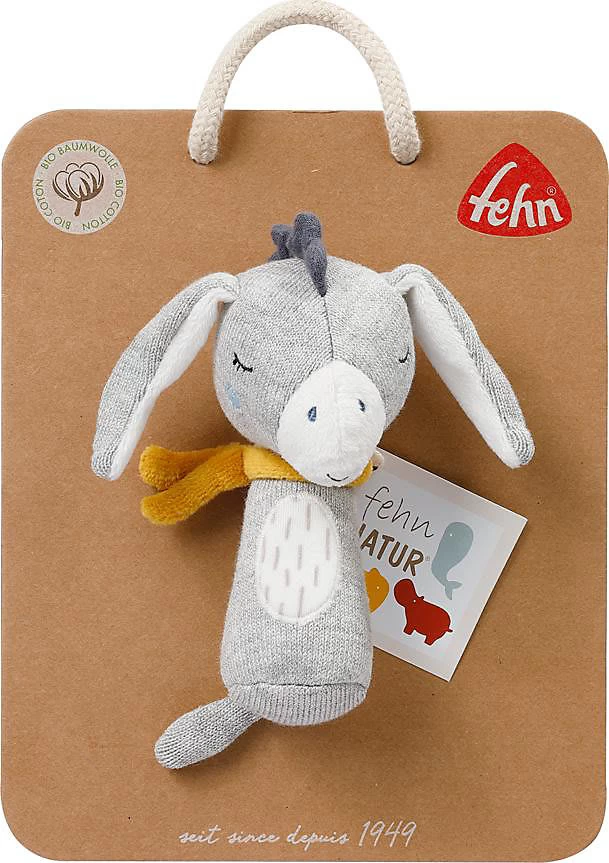 Fehn Stabrassel Esel NATUR â Bild 7