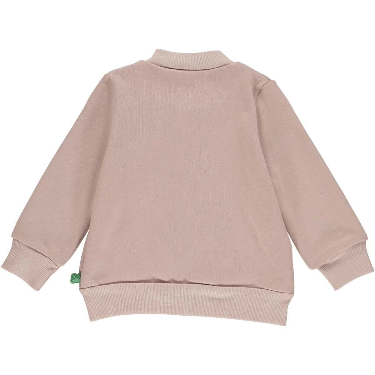 Babysweatjacke In Rose Wood – Bild 2