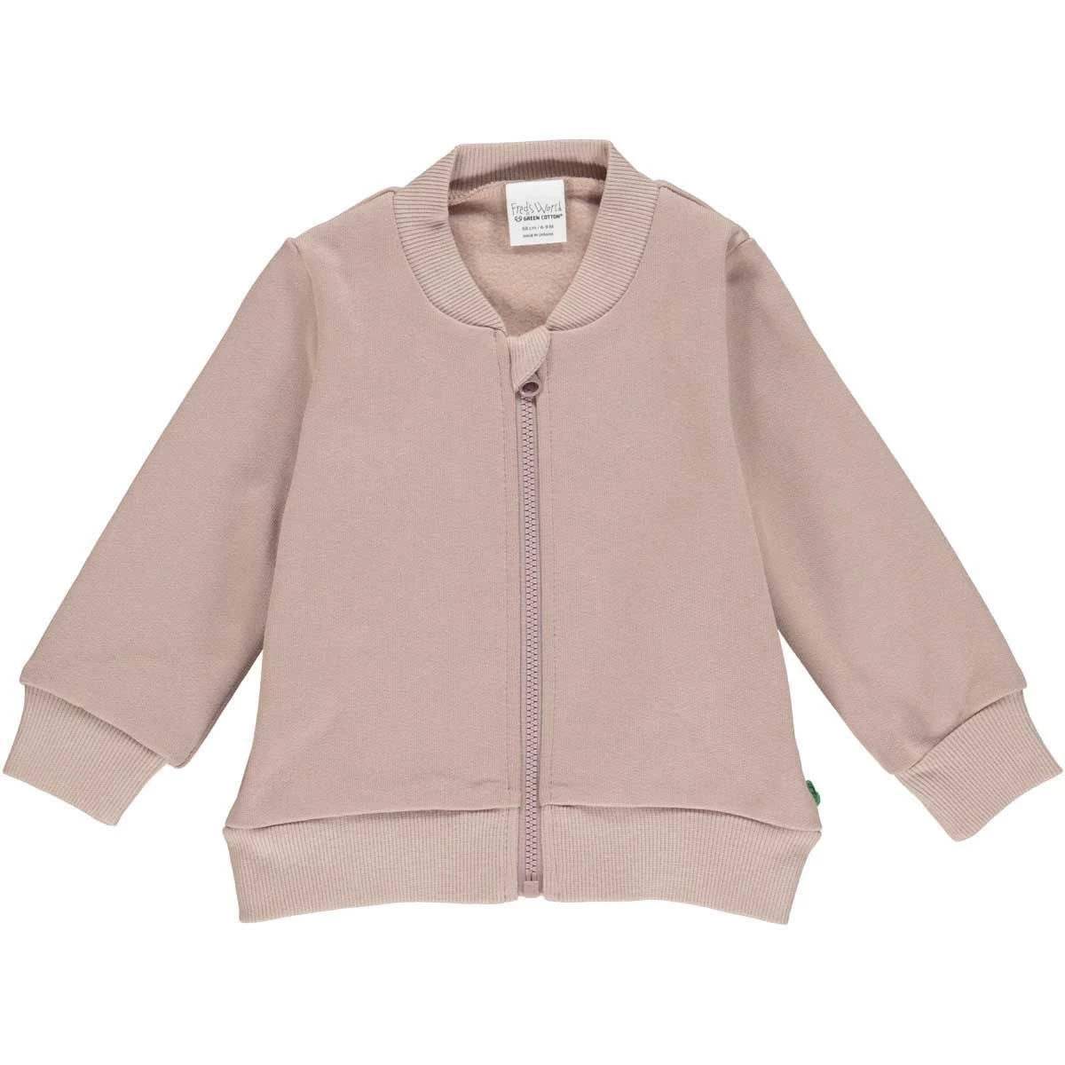 Babysweatjacke In Rose Wood