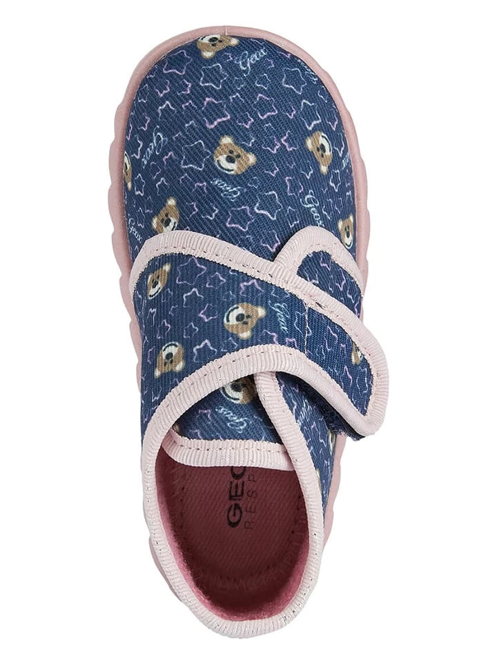 Geox Hausschuhe "Zyzie" In Blau â Bild 5