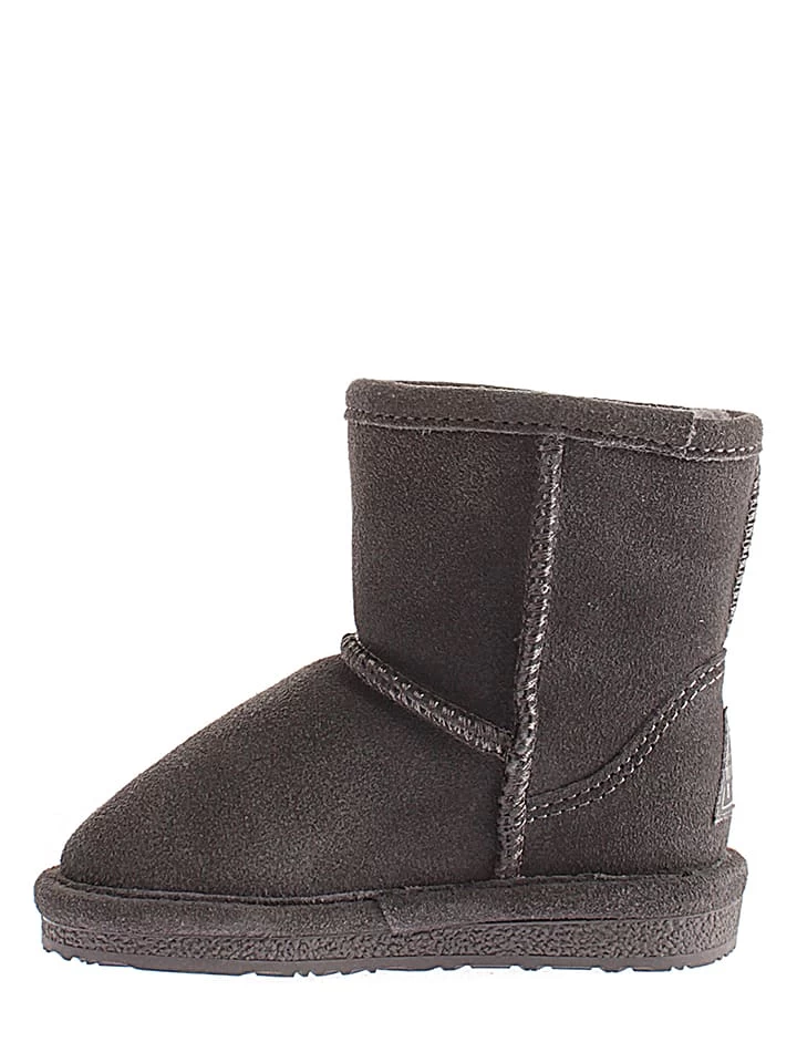 Leder-Winterboots "Ethel Toddler" In Anthrazit â Bild 5