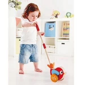 Hape Schiebespielzeug Vogel Lilly Aus Holz In Mehrfarbig â Bild 3